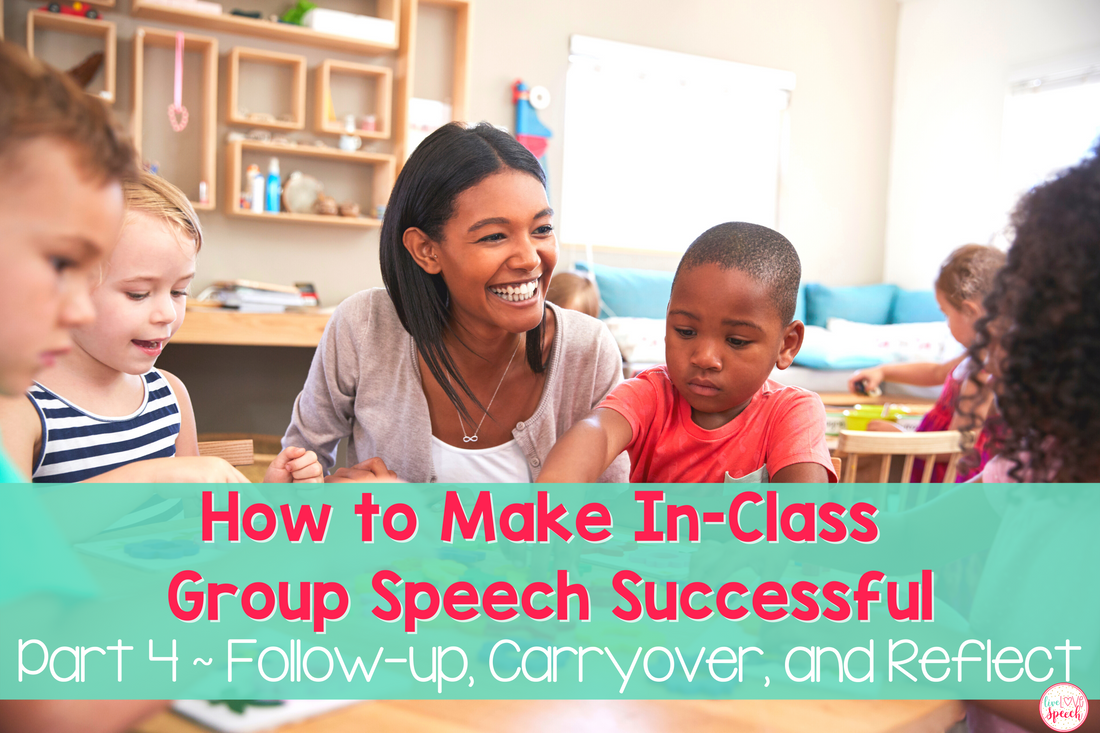 HOW TO MAKE IN-CLASS GROUP SPEECH SUCCESSFUL {BLOG SERIES} PART 4