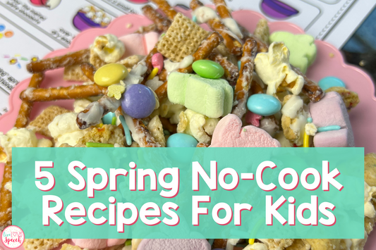 5 SPRING NO-COOK RECIPES FOR KIDS