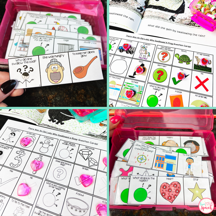 There Was an Old Lady Who Swallowed a...Adapted Book Pieces MEGA BUNDLE
