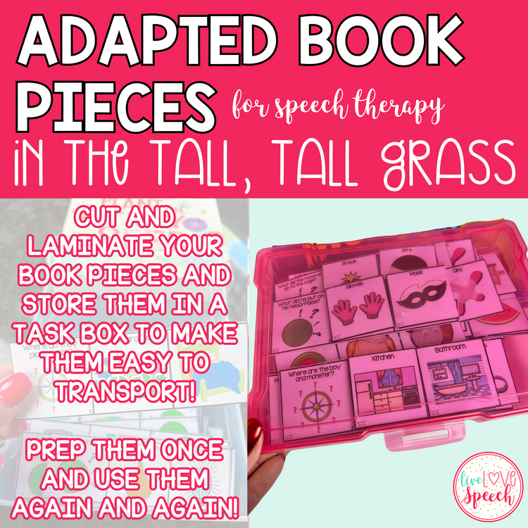 In The Tall, Tall Grass Adapted Piece Book Set {FREEBIE}