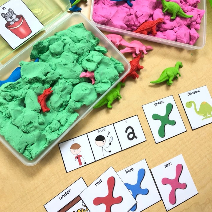 Grab N' Go Preschool Vocabulary | Speech Therapy Resource