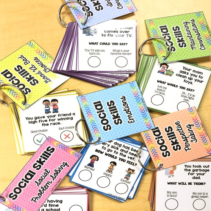 Grab N' Go Social Skills | Speech Therapy