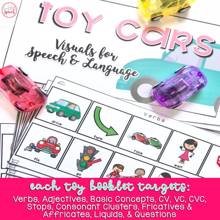 Potato Head Visuals Freebie | Speech Therapy | Play-Based Therapy
