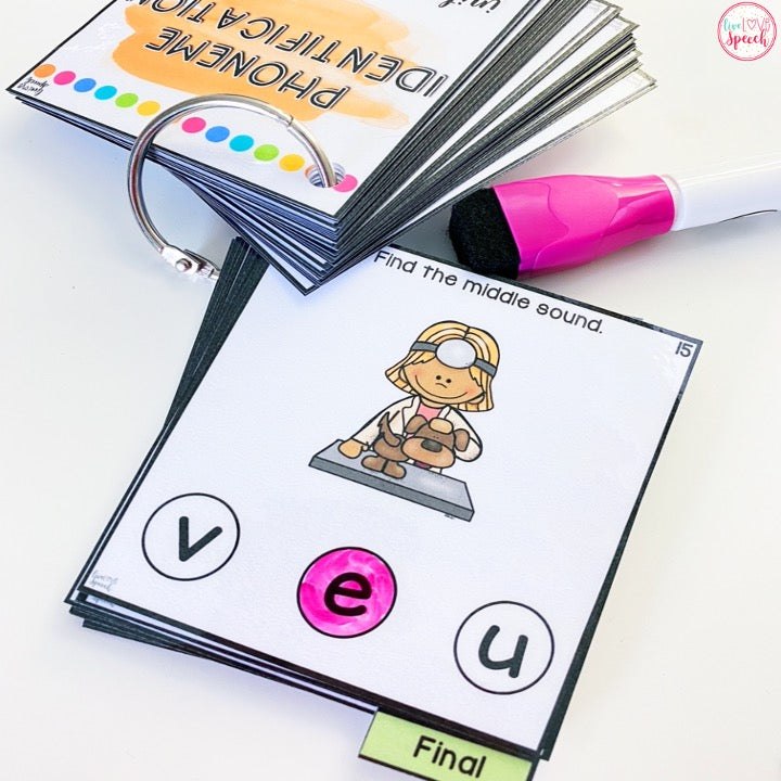 Grab N' Go Phonological Awareness | Speech Therapy