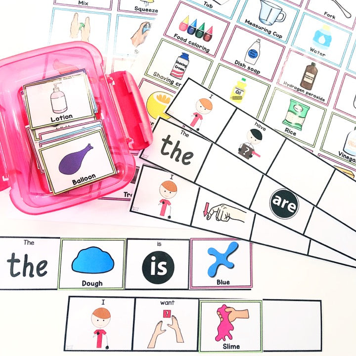 Simple Science VISUAL Experiments | Speech Therapy | Hands-On Learning