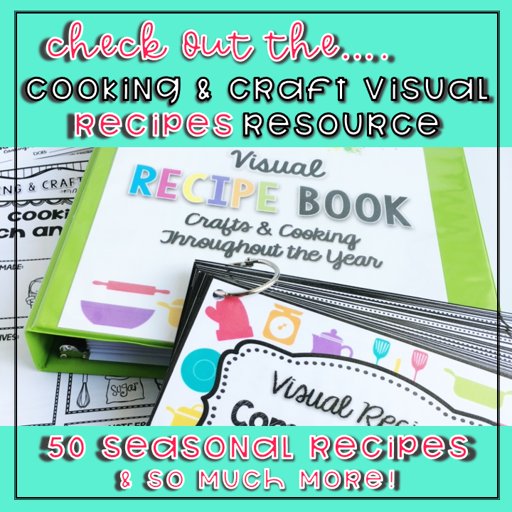 Monster Munch Visual Recipe | Freebie | Cooking for Kids | Speech Therapy