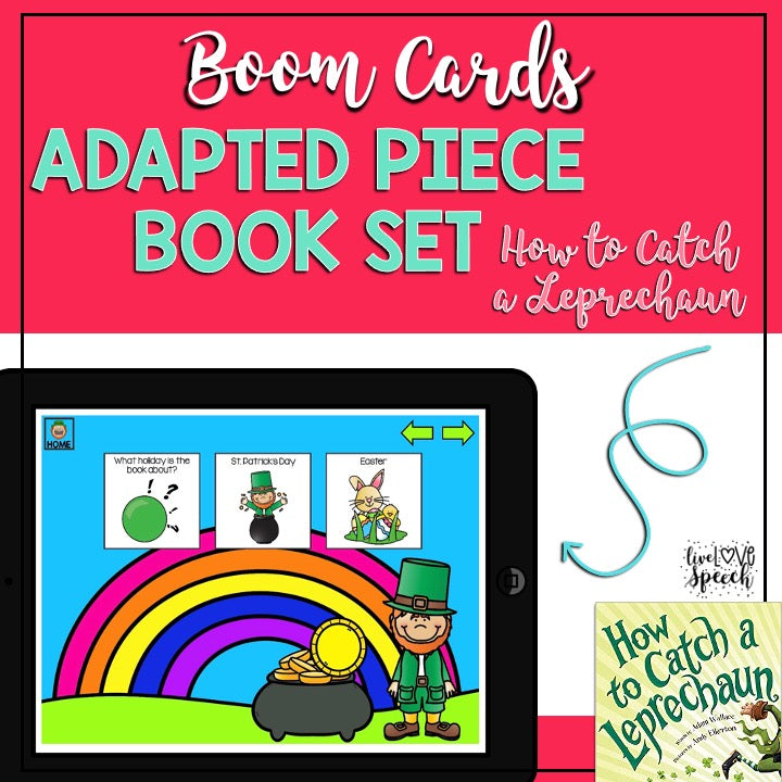 How to Catch a Leprechaun | BOOM Cards™ | Speech Therapy Activities
