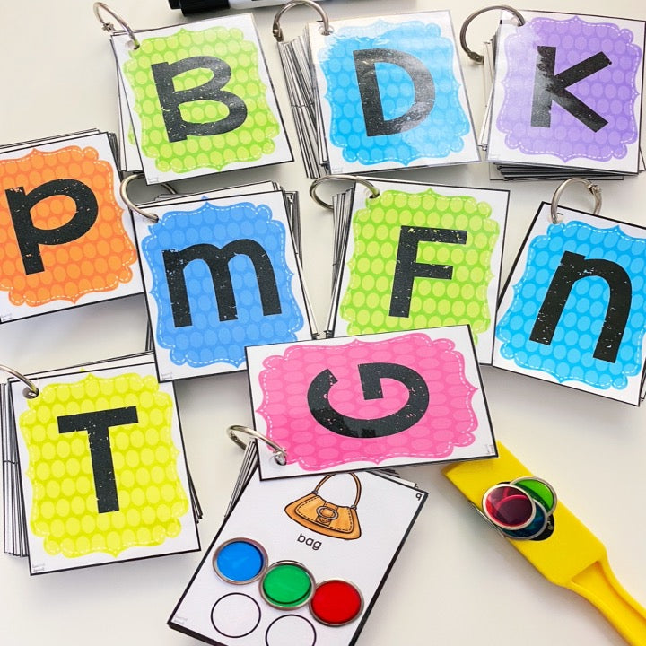 Grab N' Go Early Developing Sounds | Articulation Cards | Speech Therapy
