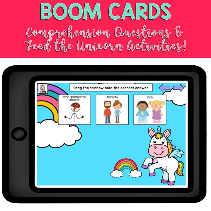 How to Catch a Unicorn | BOOM Cards™ | Speech Therapy Activities