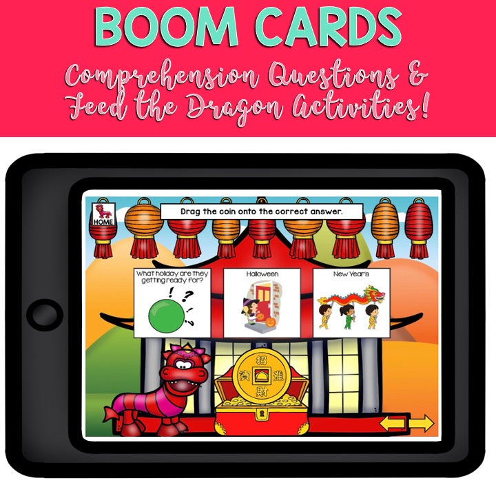 Adapted Book Pieces for Speech Therapy | How to Catch a Dragon | Digital & Print