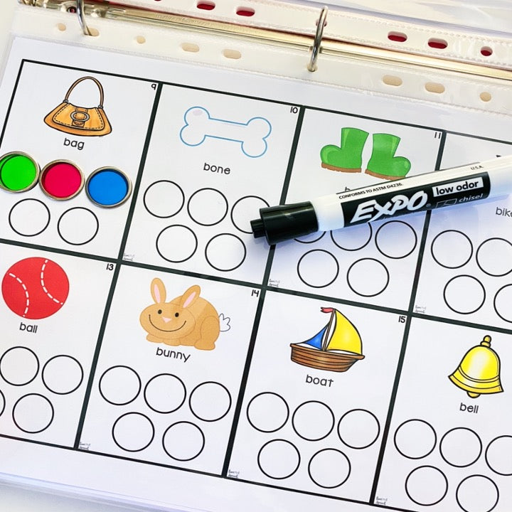 Grab N' Go Early Developing Sounds | Articulation Cards | Speech Therapy