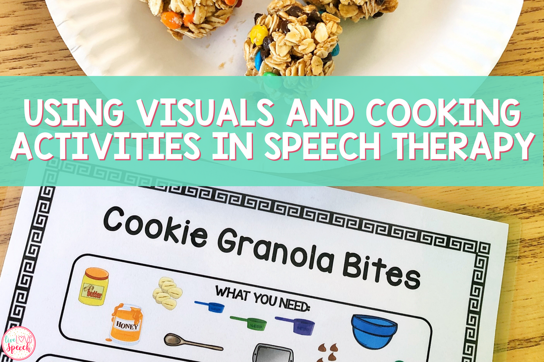 Using Visuals and Cooking Activities in Speech Therapy