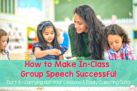 Here are some great tips and tricks to making your in-class group speech sessions successful. This is part 3 in the 4 part series. 