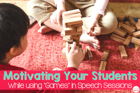Use these fun games to motivate your speech students while targeting important skills.