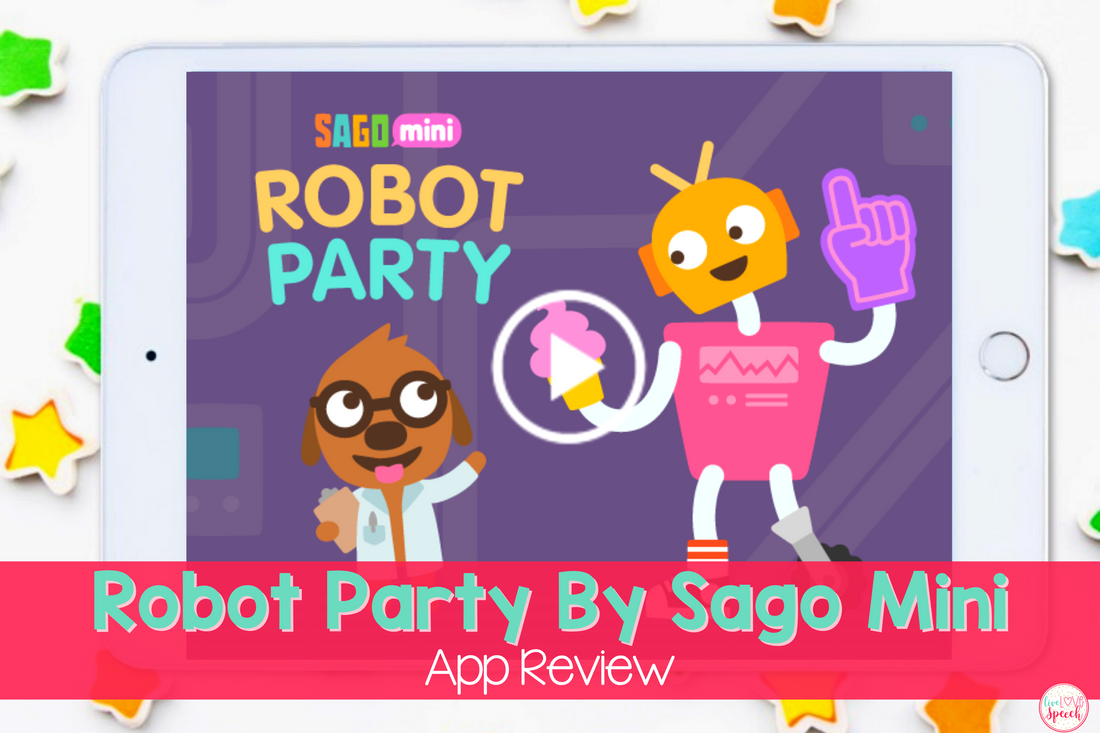 ROBOT PARTY BY SAGO MINI {APP REVIEW}
