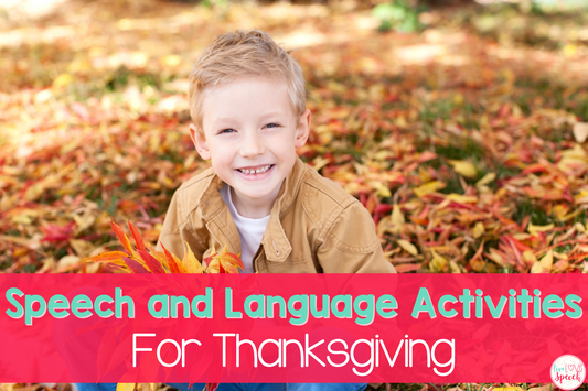 Check out these fun and engaging Thanksgiving activities for your speech and language students this fall. 