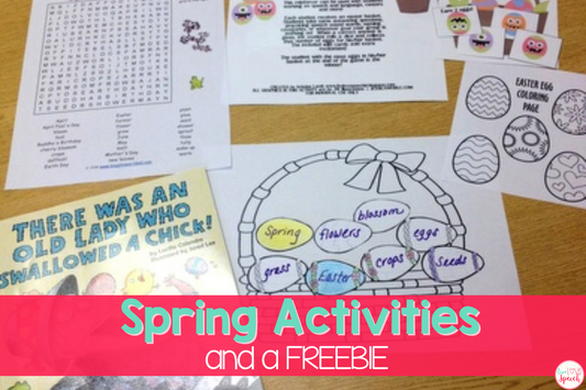 SPRING ACTIVITIES AND A {FREEBIE}