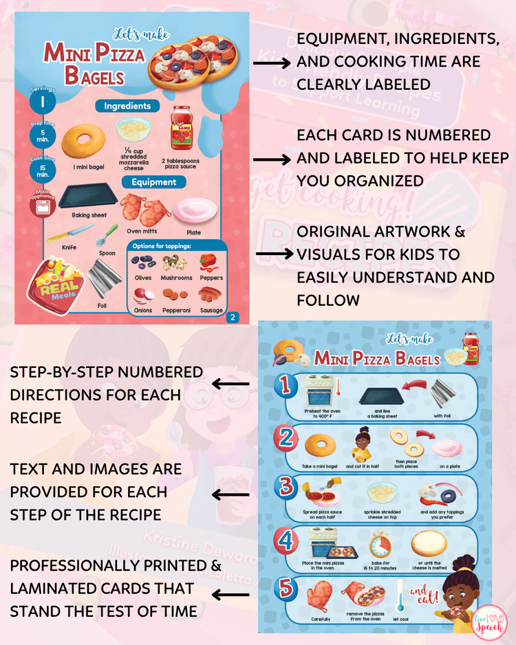 Visual Recipe Cards {PREORDER NOW!}