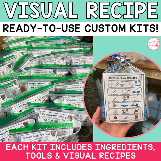 *CUSTOM* Ready-to-Use Visual Recipe Kits (Fully Assembled) $50 Deposit — Applied to Your Custom Quote