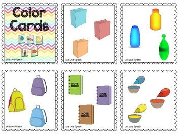 Grab N' Go Colors and Shapes for Speech Therapy