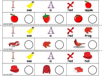 Grab N' Go Colors and Shapes for Speech Therapy