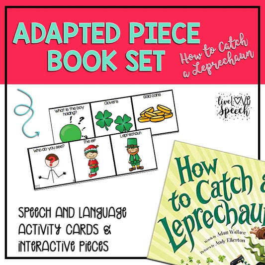 Adapted Book Piece Set | How to Catch a Leprechaun | Printable Version