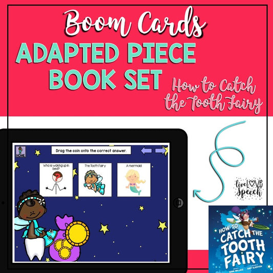 How to Catch the Tooth Fairy | BOOM Cards™ | Speech Therapy Activities