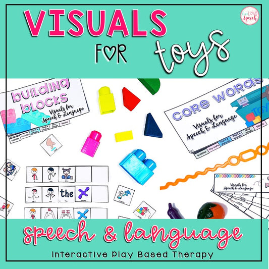 Visuals for Toys ULTIMATE Pack | Speech Therapy | SPED
