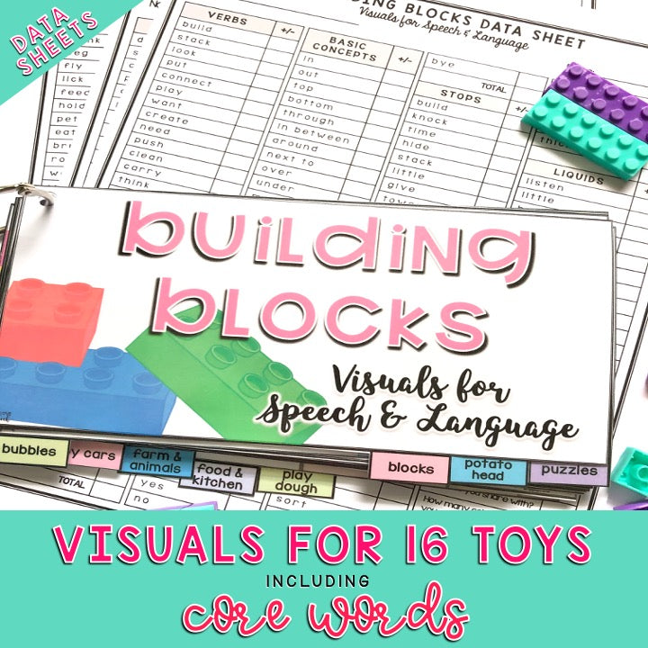 Visuals for Toys ULTIMATE Pack | Speech Therapy | SPED