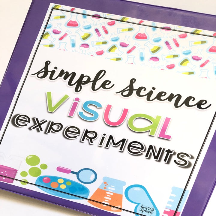 Simple Science VISUAL Experiments | Speech Therapy | Hands-On Learning