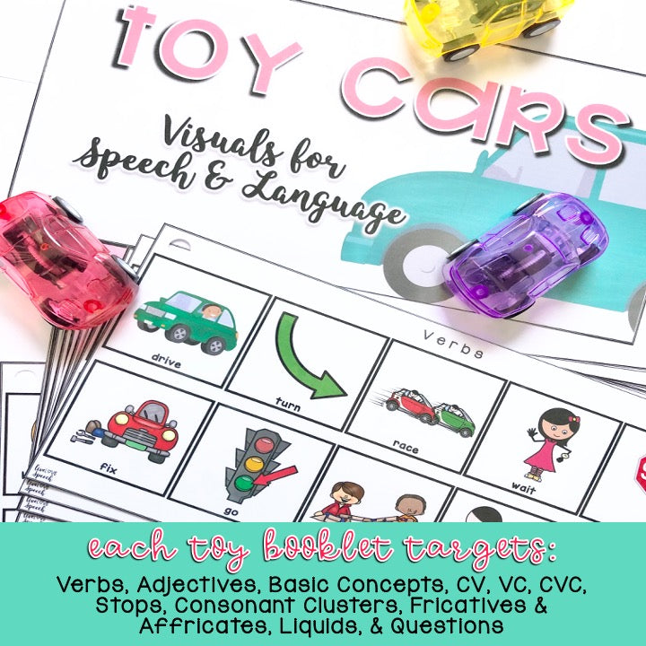 Visuals for Toys ULTIMATE Pack | Speech Therapy | SPED