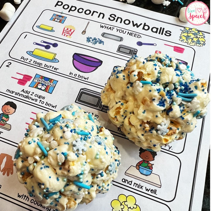 January Visual January Visual Recipes | Speech Therapy | Cooking with Kids | Life Ski ...