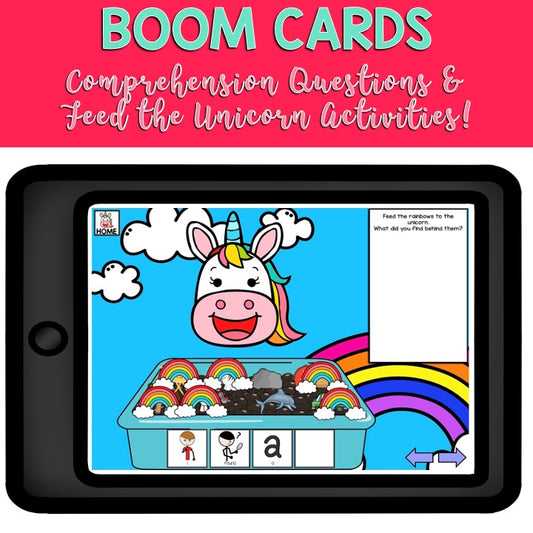 How to Catch a Unicorn | BOOM Cards™ | Speech Therapy Activities